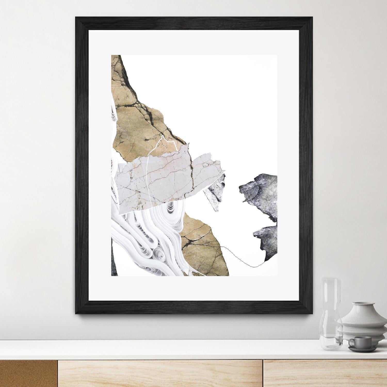 Paper Look 2 by Design Fabrikken on GIANT ART - multi abstracts, minimalist