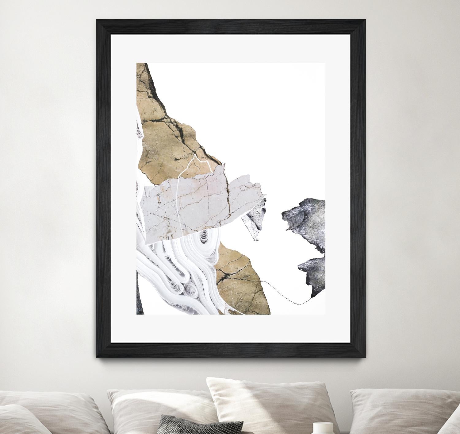 Paper Look 2 by Design Fabrikken on GIANT ART - multi abstracts, minimalist