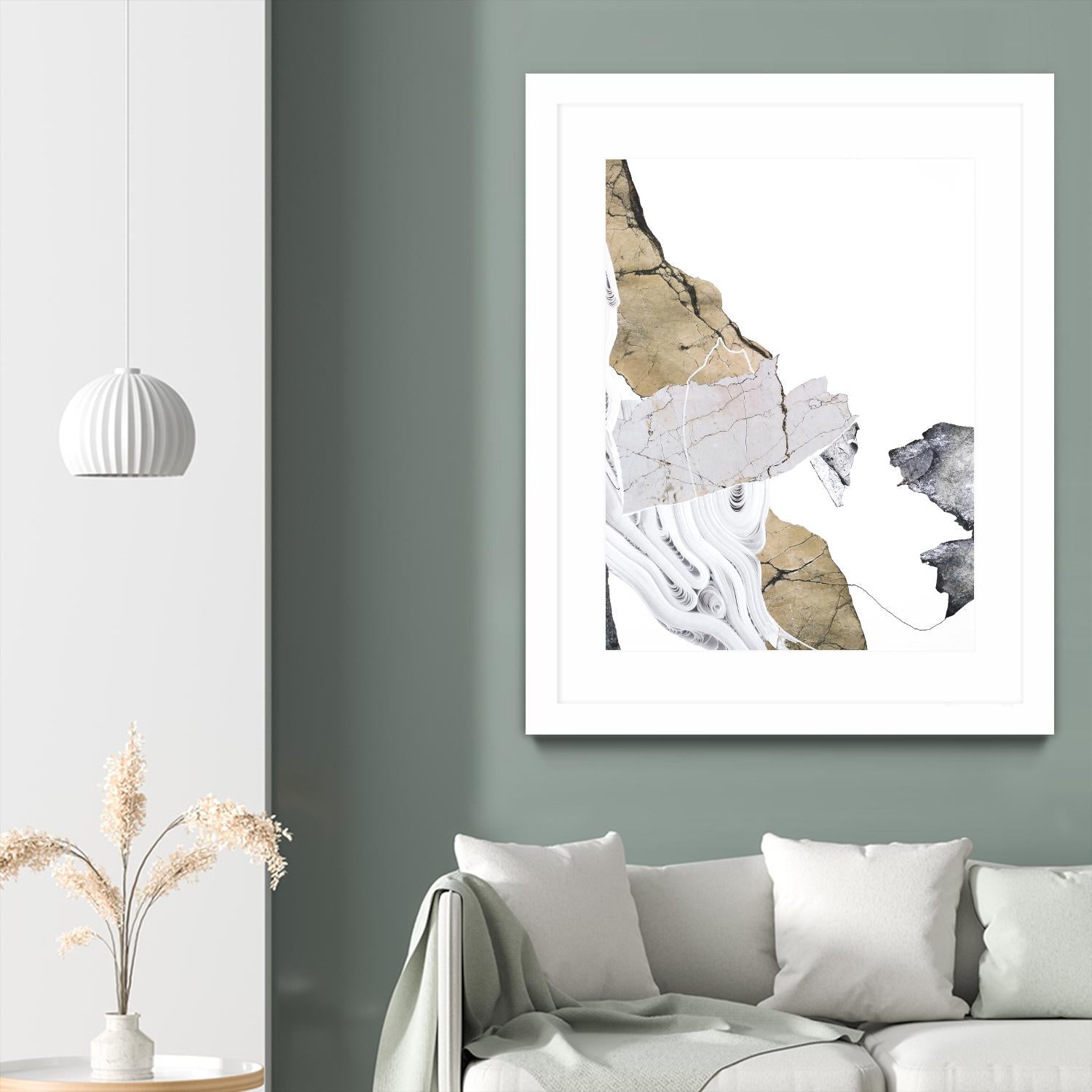 Paper Look 2 by Design Fabrikken on GIANT ART - multi abstracts, minimalist