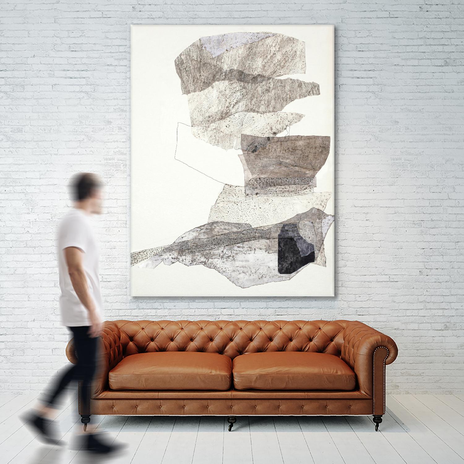 Organza 2 by Design Fabrikken on GIANT ART - multi abstracts, minimalist