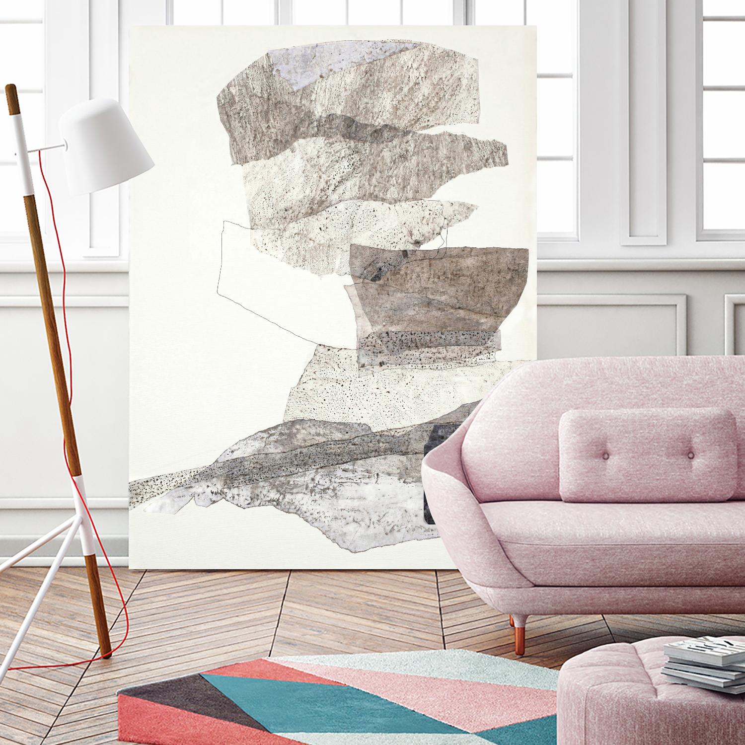 Organza 2 by Design Fabrikken on GIANT ART - multi abstracts, minimalist