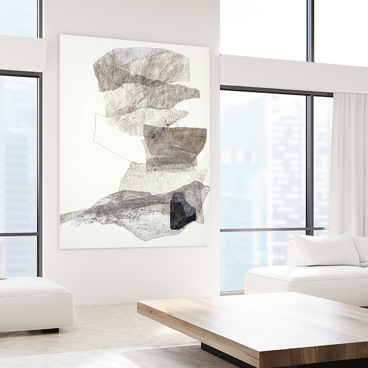 Organza 2 by Design Fabrikken on GIANT ART - multi abstracts, minimalist