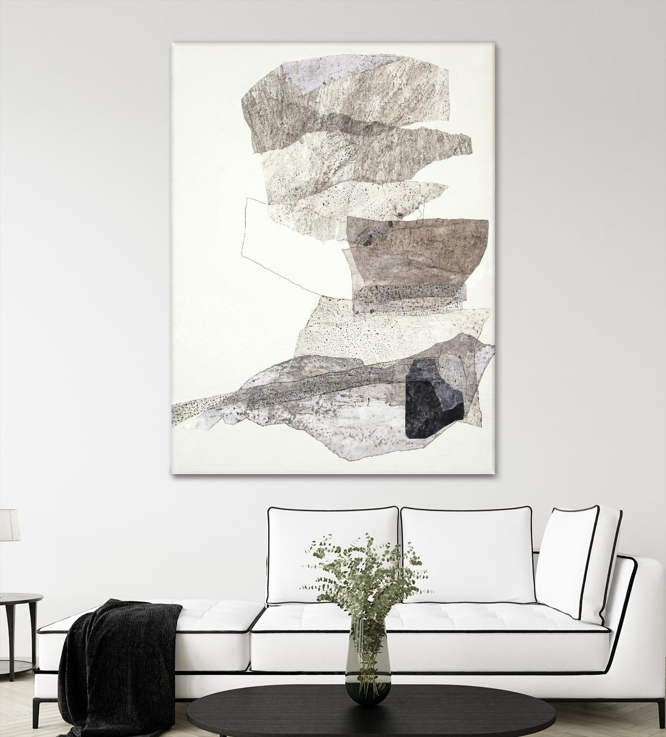 Organza 2 by Design Fabrikken on GIANT ART - multi abstracts, minimalist