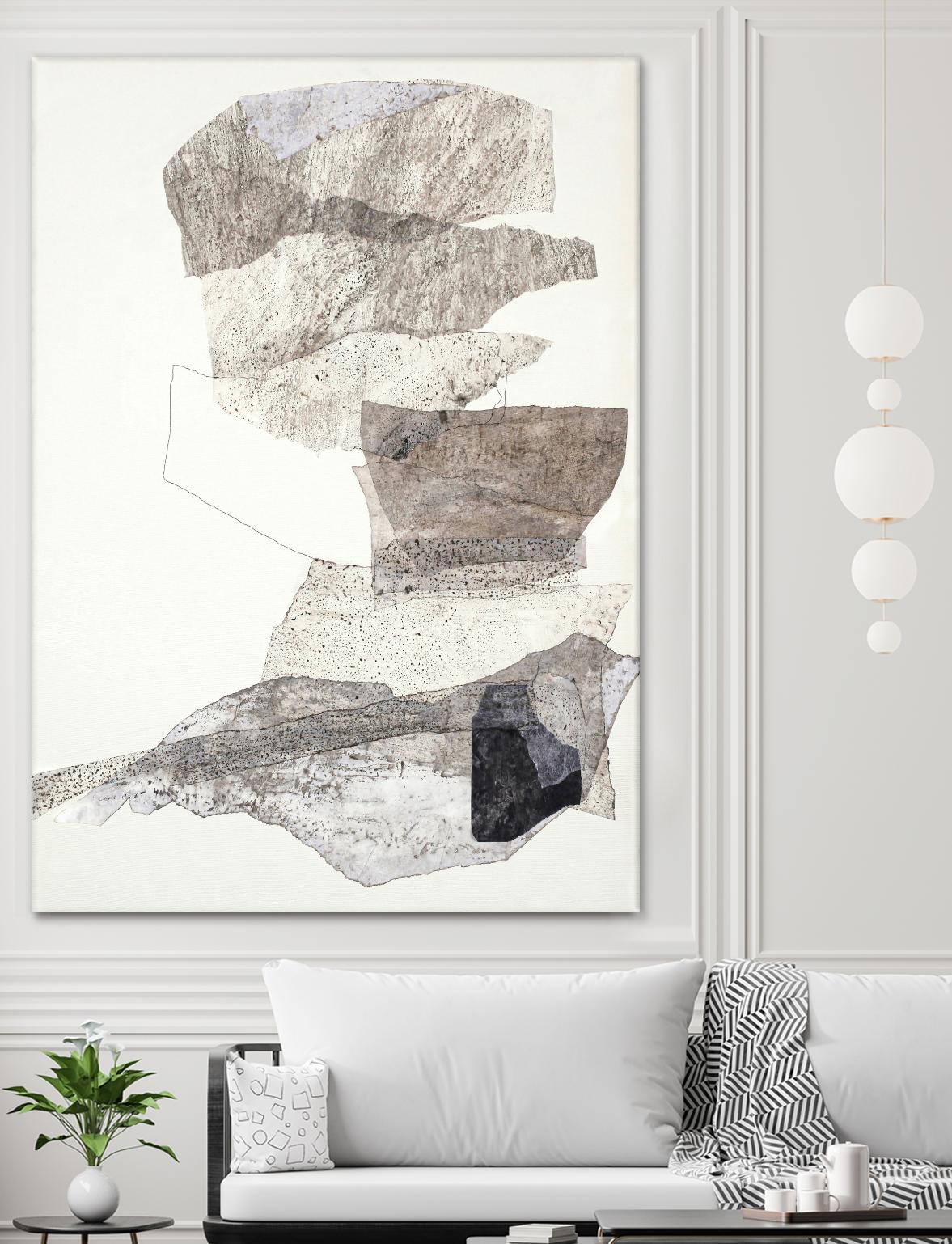 Organza 2 by Design Fabrikken on GIANT ART - multi abstracts, minimalist