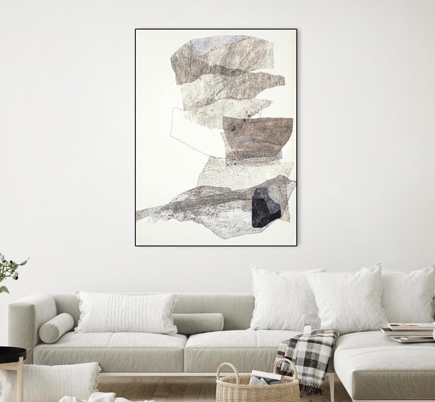 Organza 2 by Design Fabrikken on GIANT ART - multi abstracts, minimalist