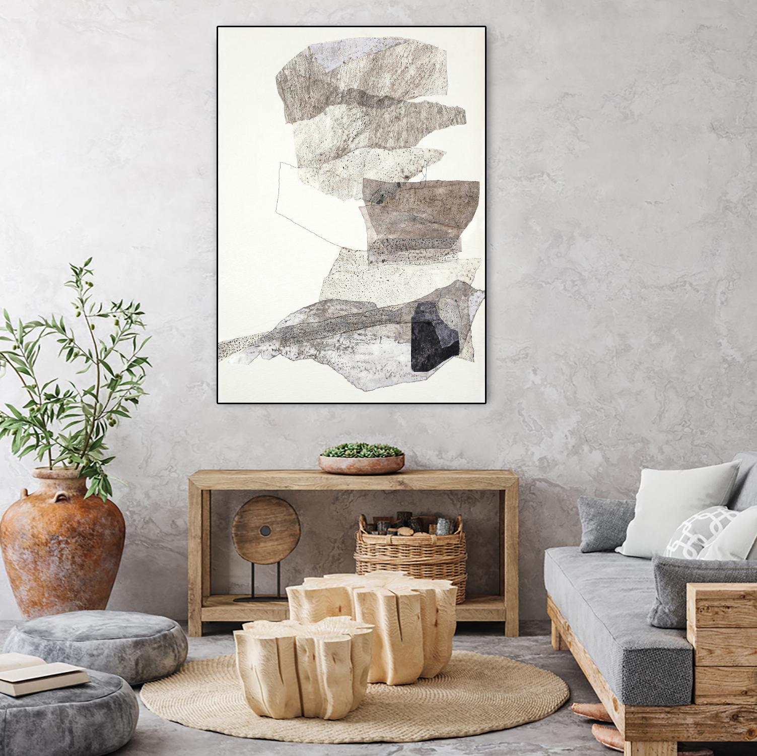 Organza 2 by Design Fabrikken on GIANT ART - multi abstracts, minimalist