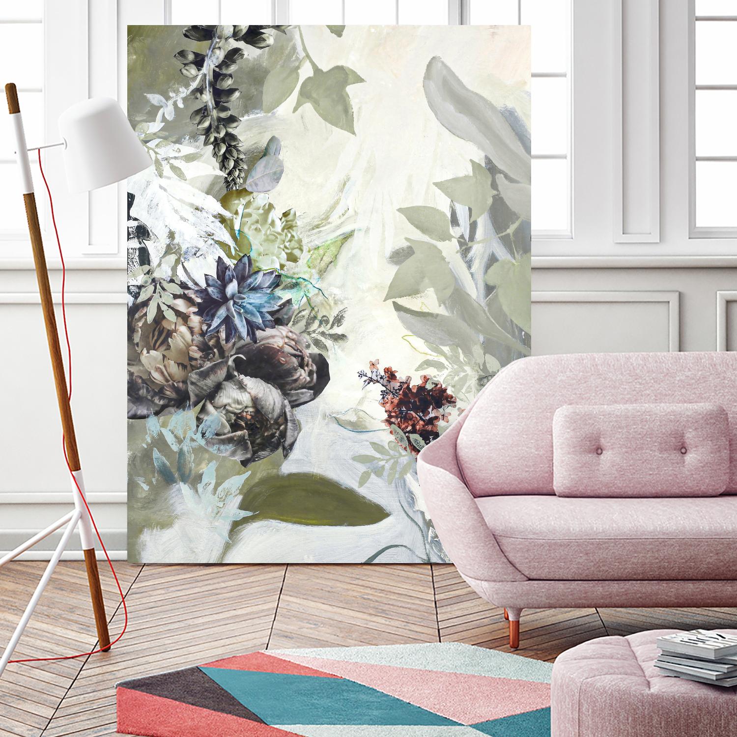 Green Garden by Design Fabrikken on GIANT ART - multi contemporary, floral/still life