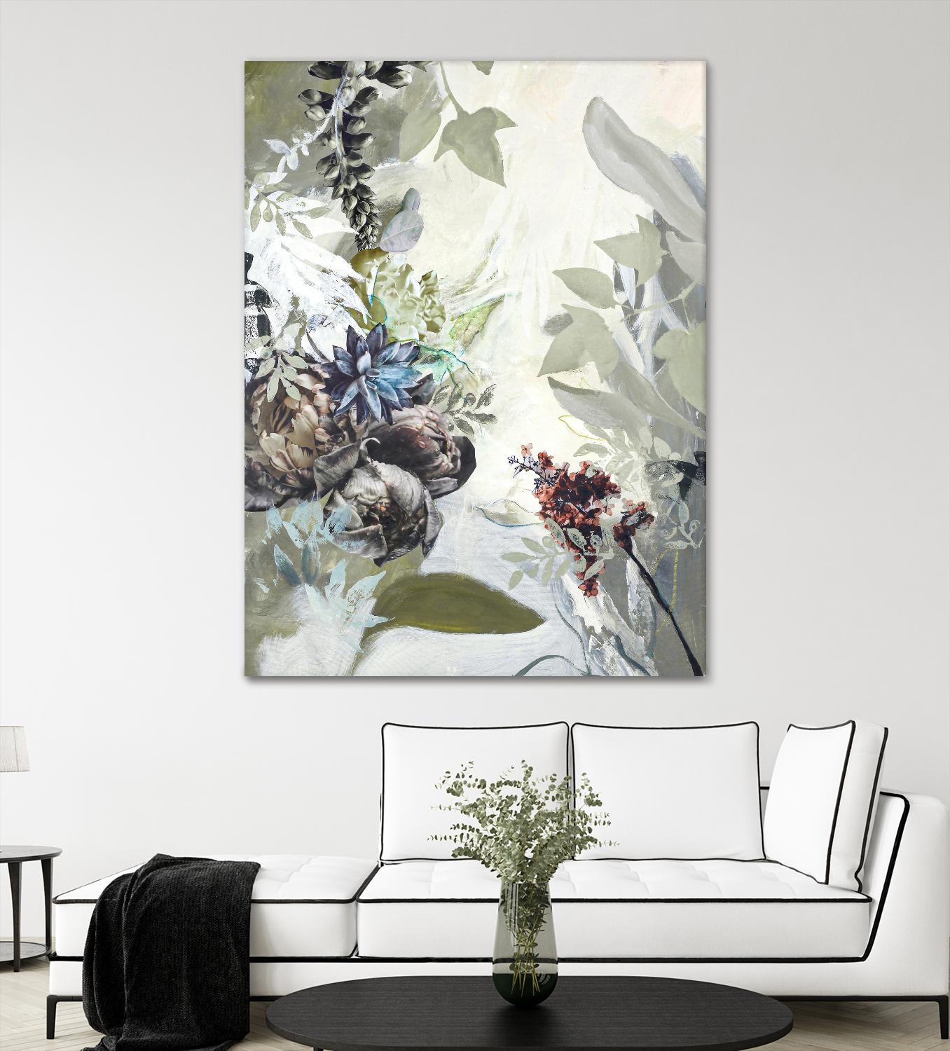 Green Garden by Design Fabrikken on GIANT ART - multi contemporary, floral/still life