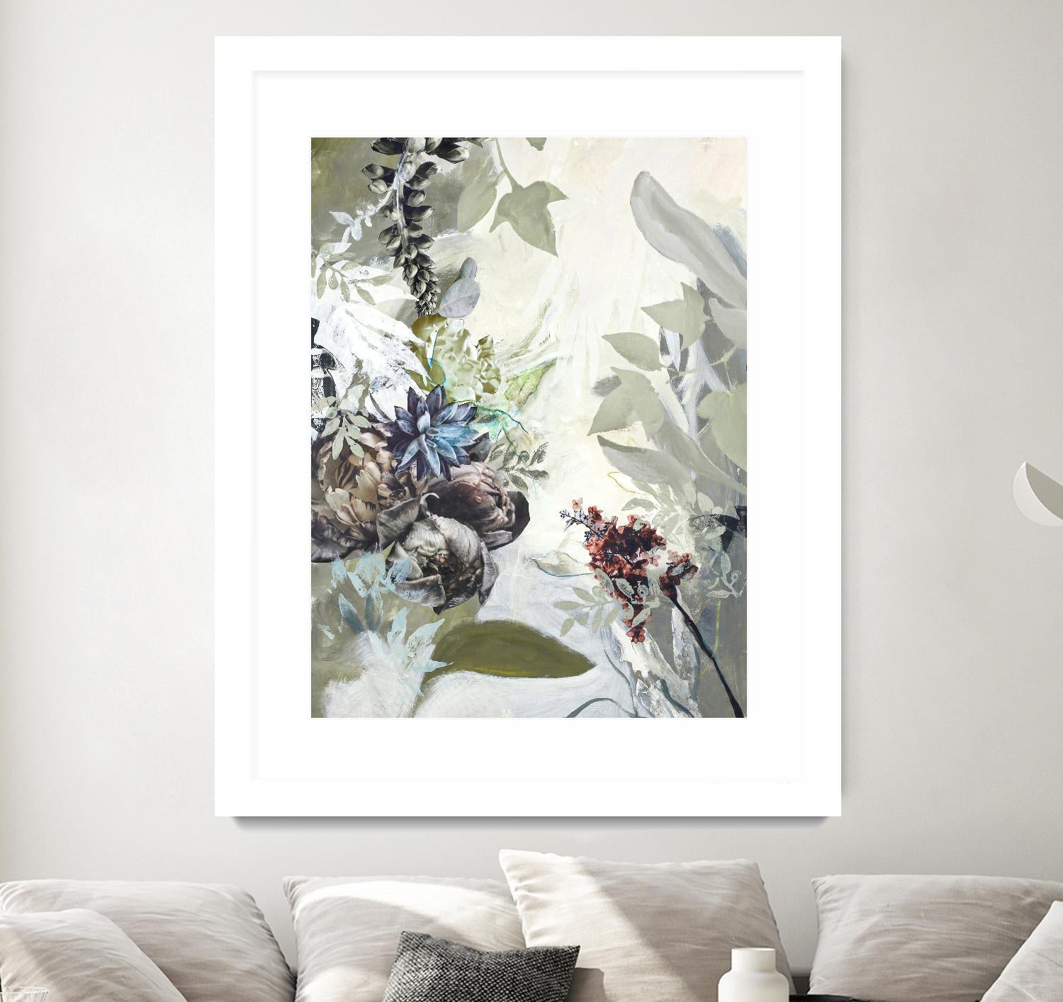 Green Garden by Design Fabrikken on GIANT ART - multi contemporary, floral/still life