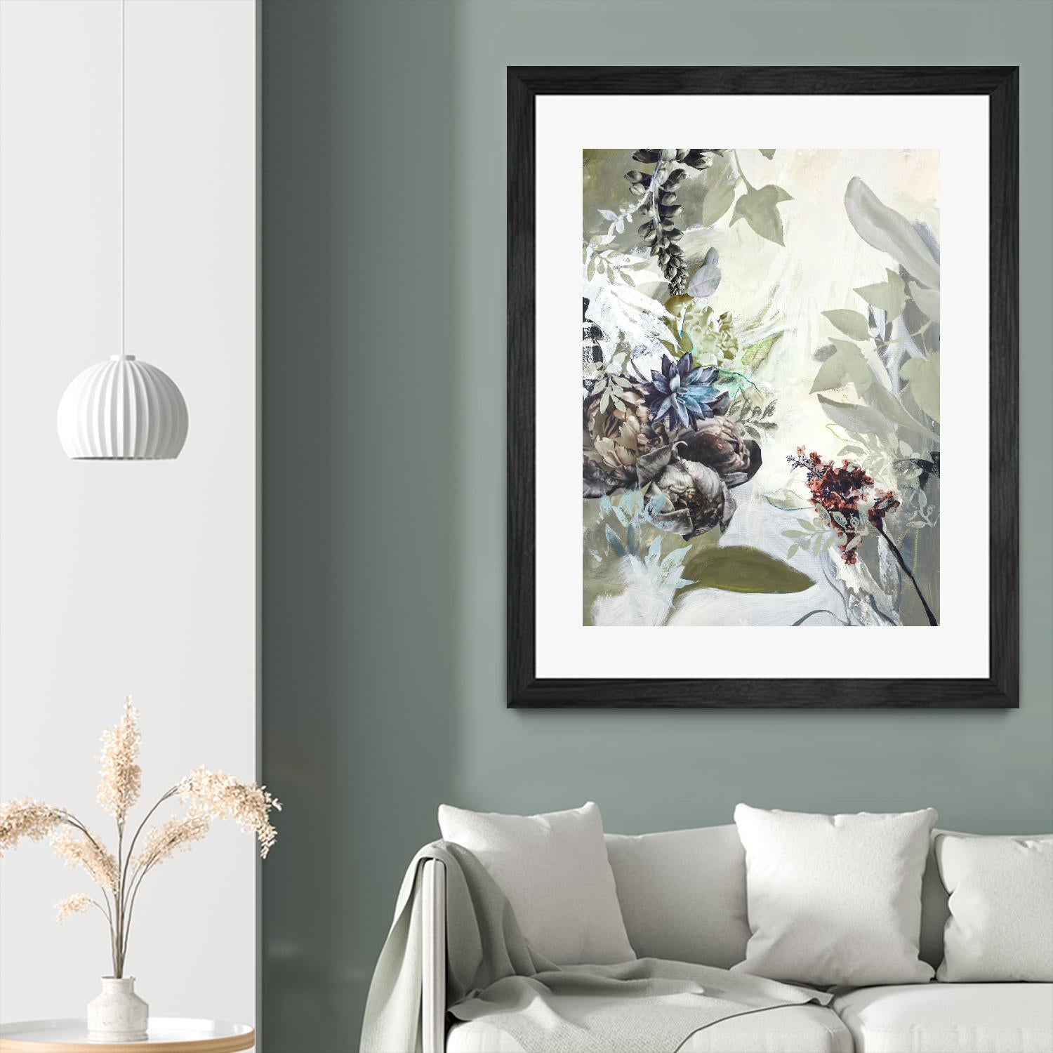 Green Garden by Design Fabrikken on GIANT ART - multi contemporary, floral/still life