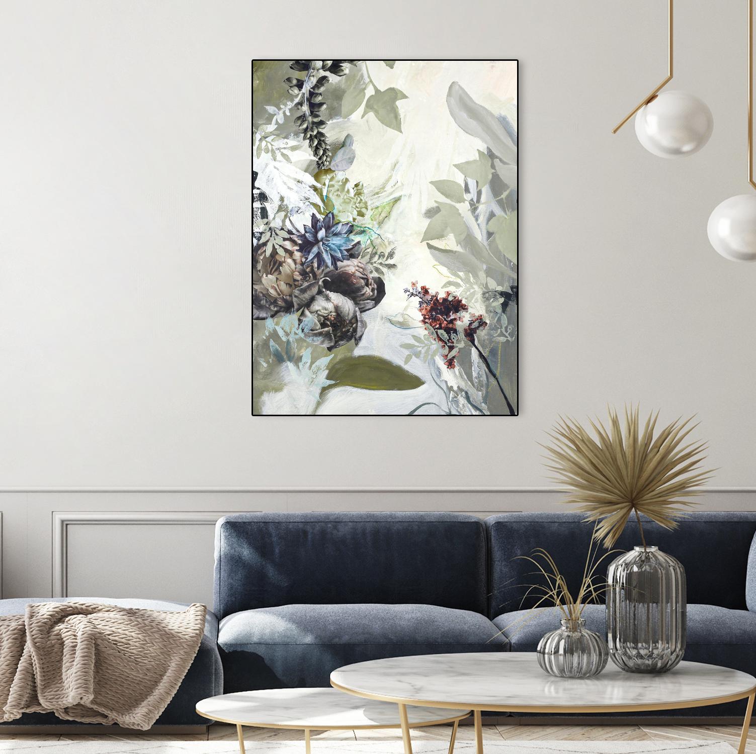 Green Garden by Design Fabrikken on GIANT ART - multi contemporary, floral/still life