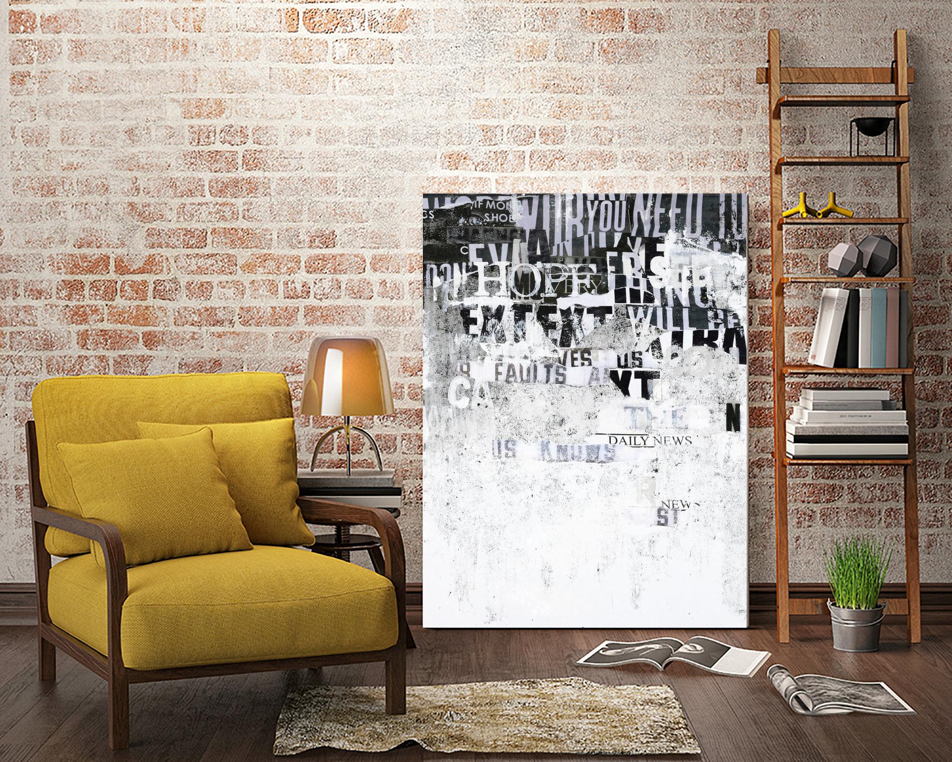 Hope by Design Fabrikken on GIANT ART - black,white design/type, college