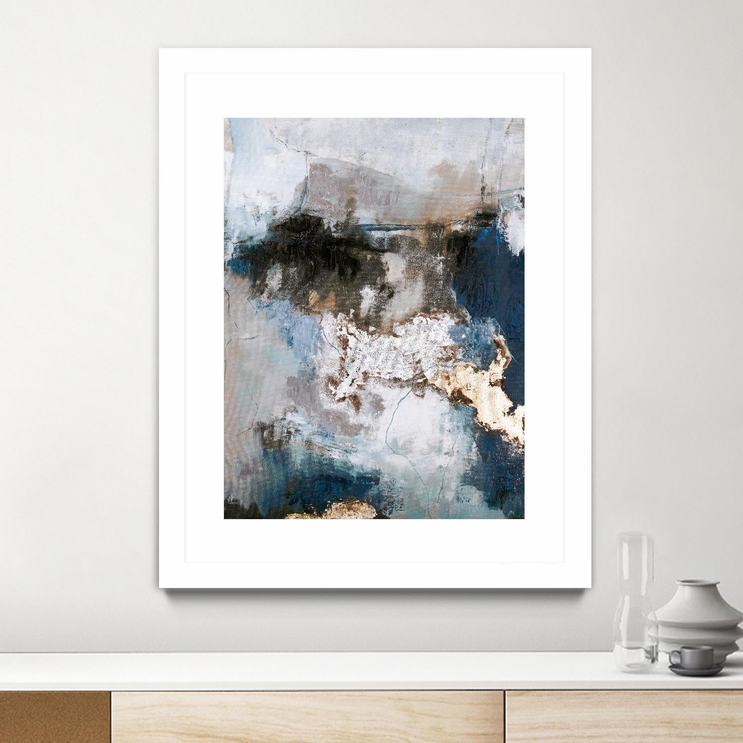 Waterfall by Design Fabrikken on GIANT ART - multi abstracts