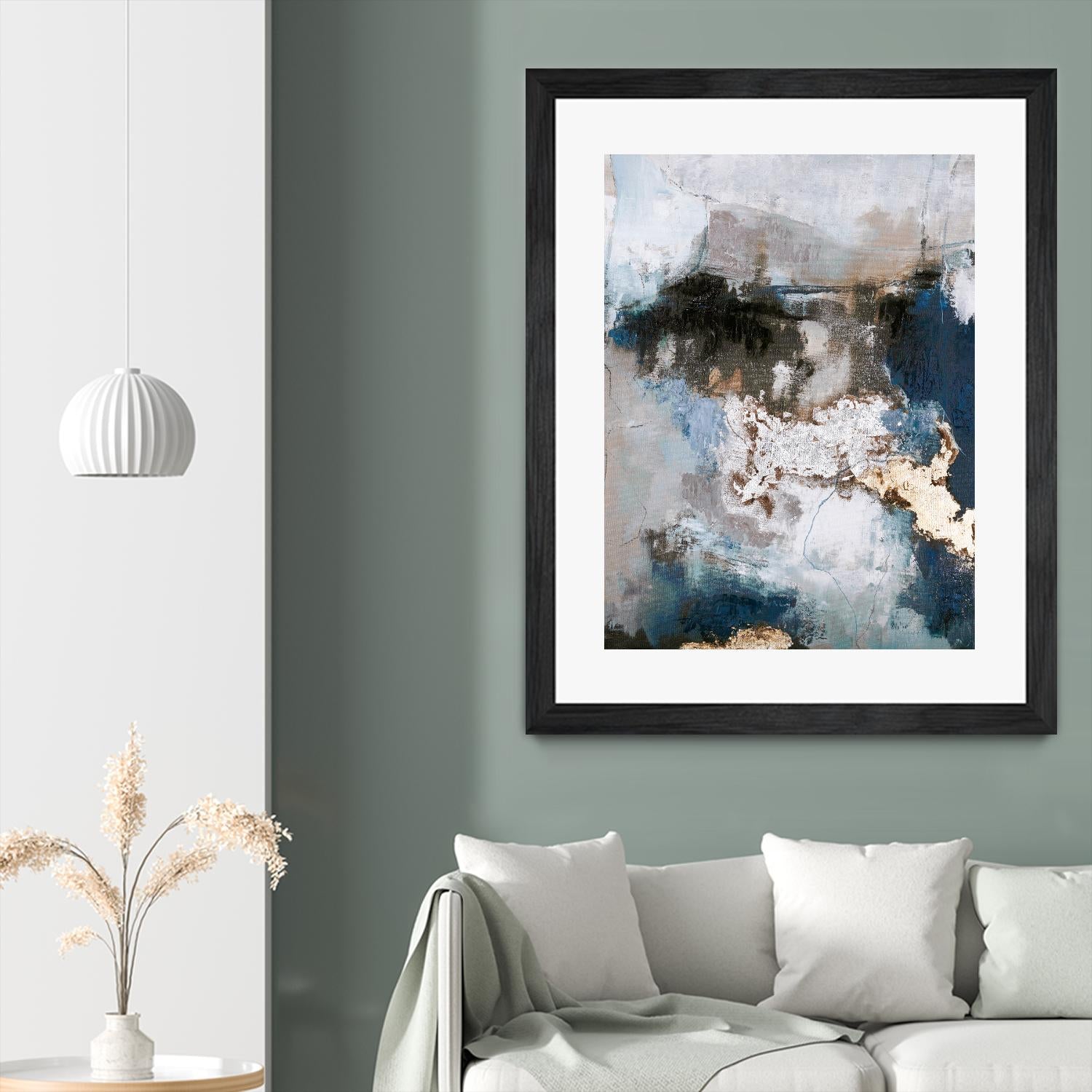 Waterfall by Design Fabrikken on GIANT ART - multi abstracts