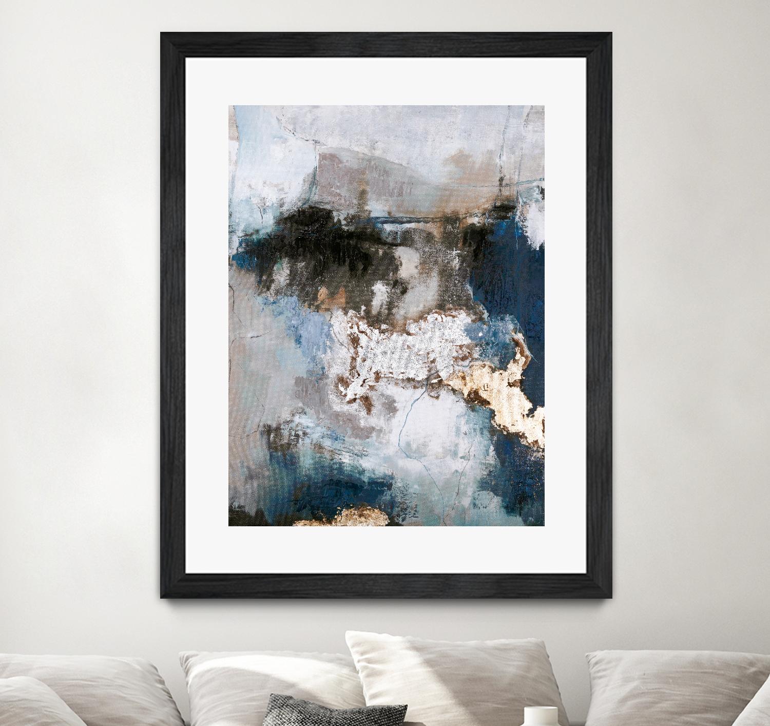 Waterfall by Design Fabrikken on GIANT ART - multi abstracts