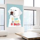 Be Silly, Kind and Honest by Ginger Oliphant on GIANT ART - multicolor animals; inspirational