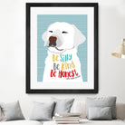 Be Silly, Kind and Honest by Ginger Oliphant on GIANT ART - multicolor animals; inspirational