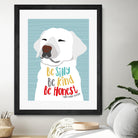 Be Silly, Kind and Honest by Ginger Oliphant on GIANT ART - multicolor animals; inspirational