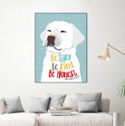 Be Silly, Kind and Honest by Ginger Oliphant on GIANT ART - multicolor animals; inspirational