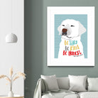 Be Silly, Kind and Honest by Ginger Oliphant on GIANT ART - multicolor animals; inspirational