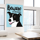 Beware of Dog Kisses by Ginger Oliphant on GIANT ART - multicolor animals; inspirational