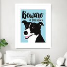 Beware of Dog Kisses by Ginger Oliphant on GIANT ART - multicolor animals; inspirational