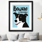 Beware of Dog Kisses by Ginger Oliphant on GIANT ART - multicolor animals; inspirational