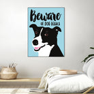 Beware of Dog Kisses by Ginger Oliphant on GIANT ART - multicolor animals; inspirational