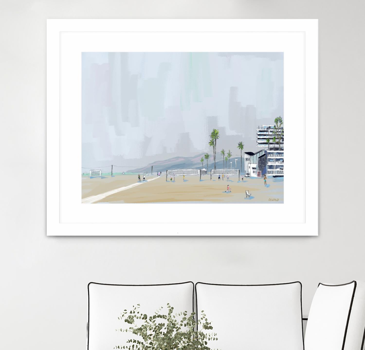 Annenberg Beach House by Pete Oswald on GIANT ART - multicolor landscapes; coastal