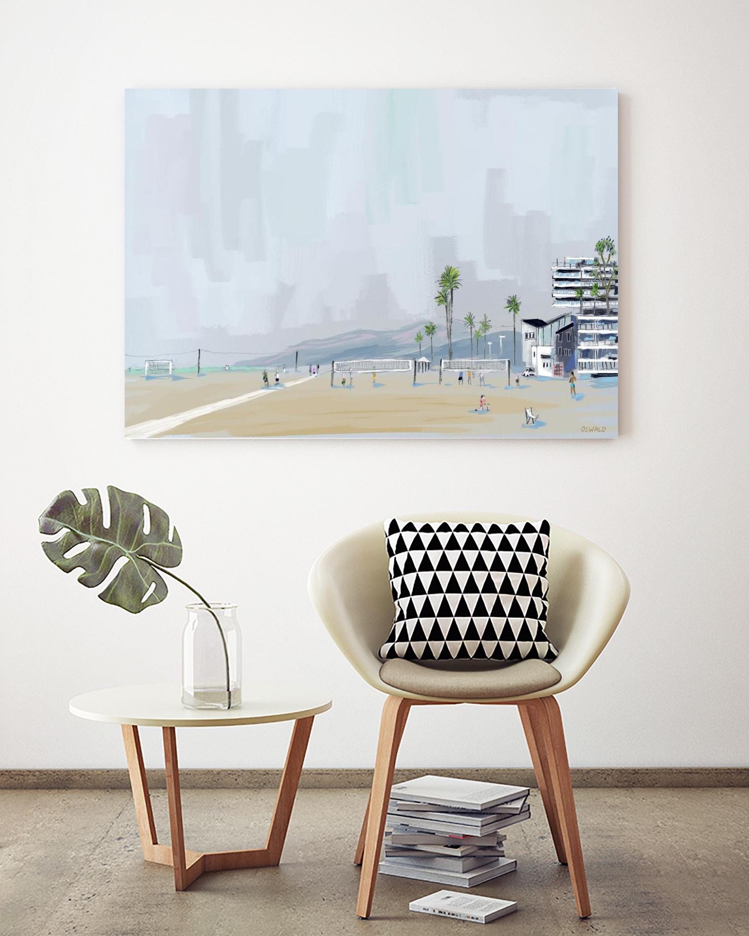 Annenberg Beach House by Pete Oswald on GIANT ART - multicolor landscapes; coastal