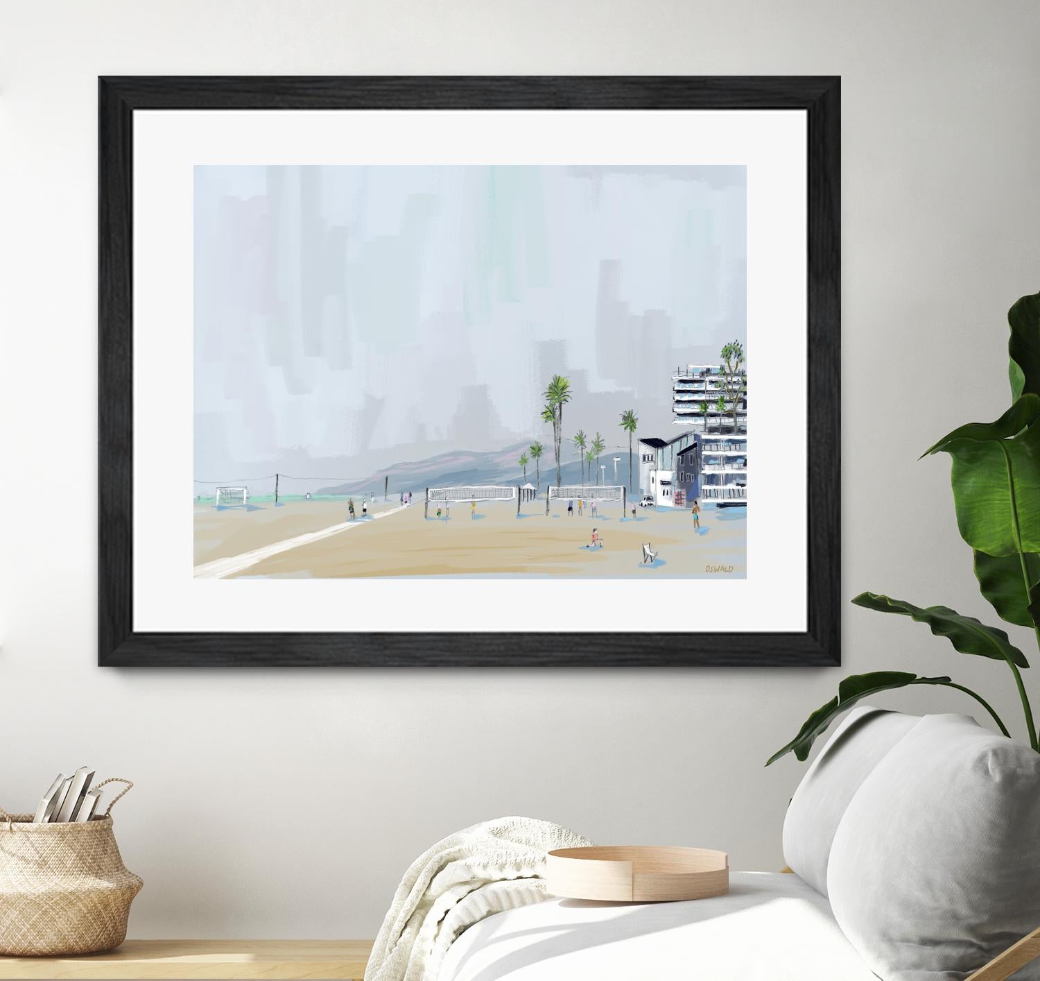 Annenberg Beach House by Pete Oswald on GIANT ART - multicolor landscapes; coastal