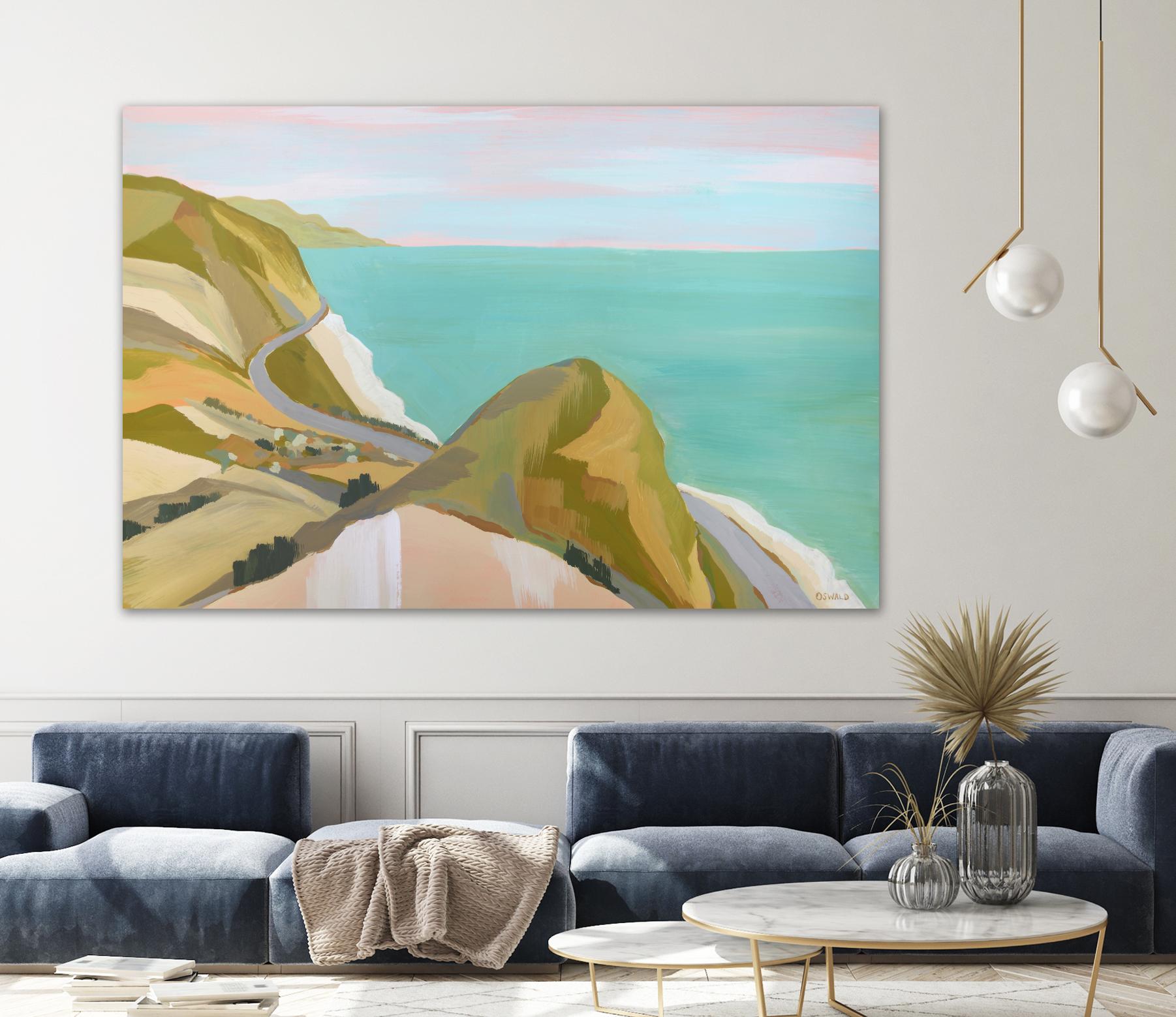 Big Sycamore Canyon by Pete Oswald on GIANT ART - multicolor landscapes; coastal