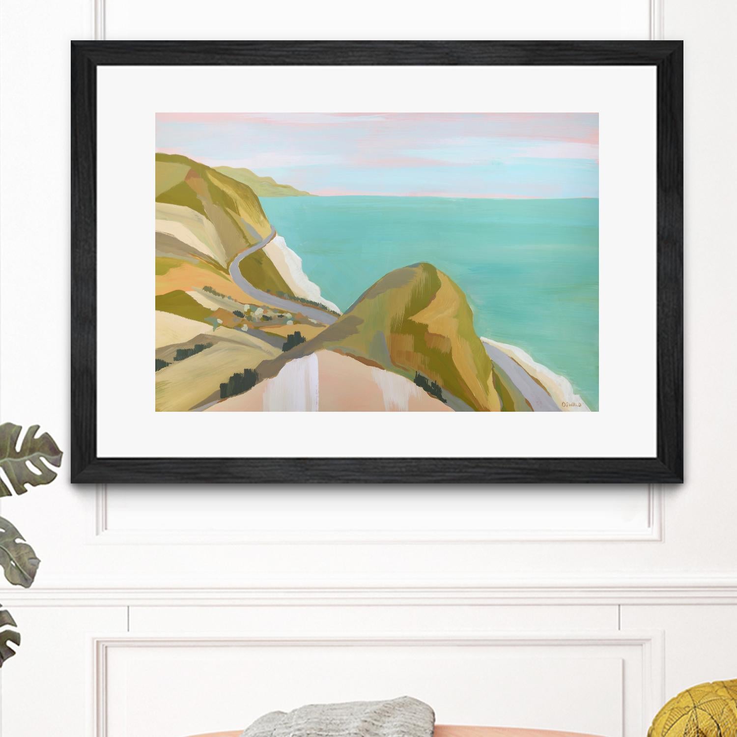 Big Sycamore Canyon by Pete Oswald on GIANT ART - multicolor landscapes; coastal
