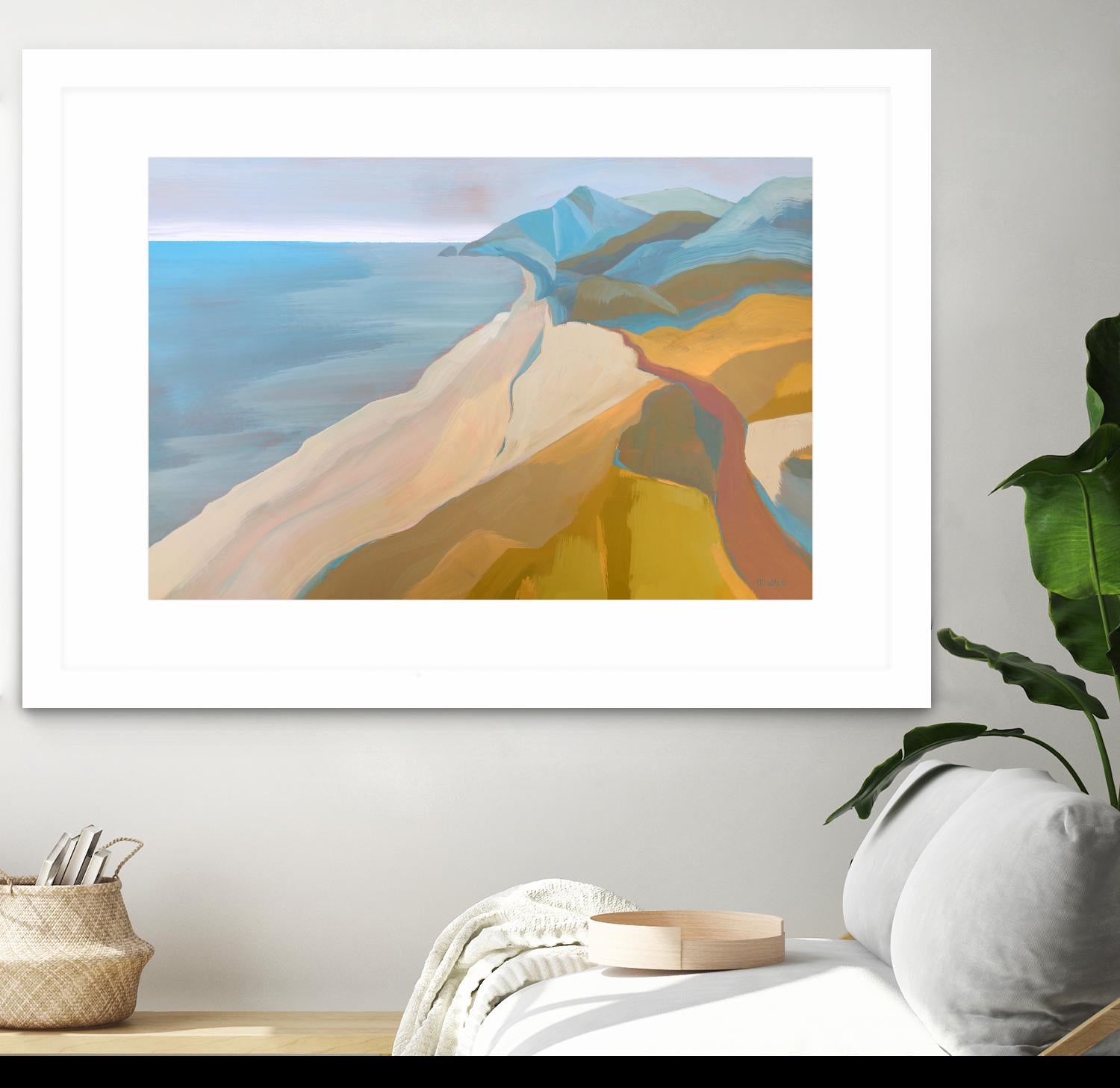 Point Mugu by Pete Oswald on GIANT ART - multicolor landscapes; coastal