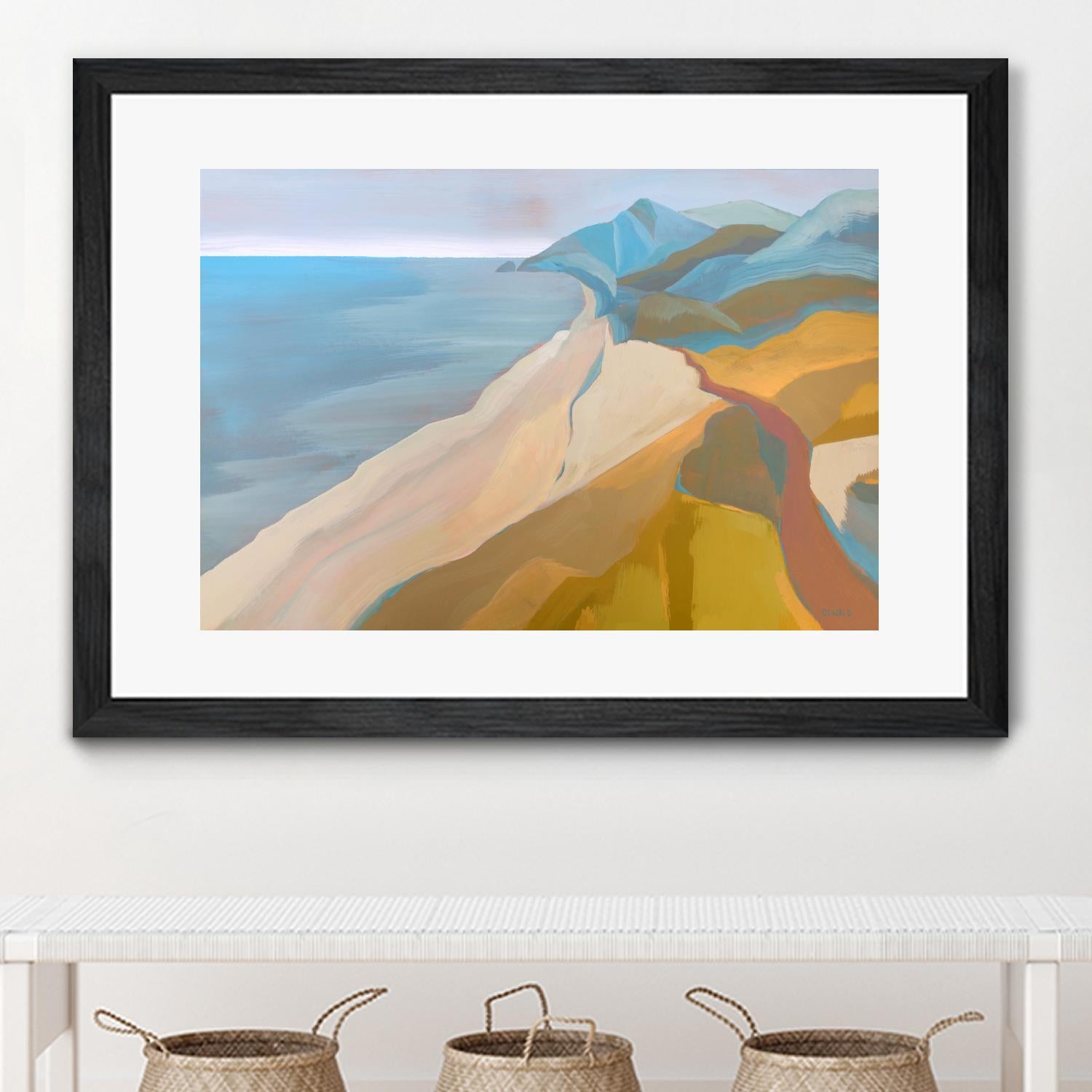 Point Mugu by Pete Oswald on GIANT ART - multicolor landscapes; coastal