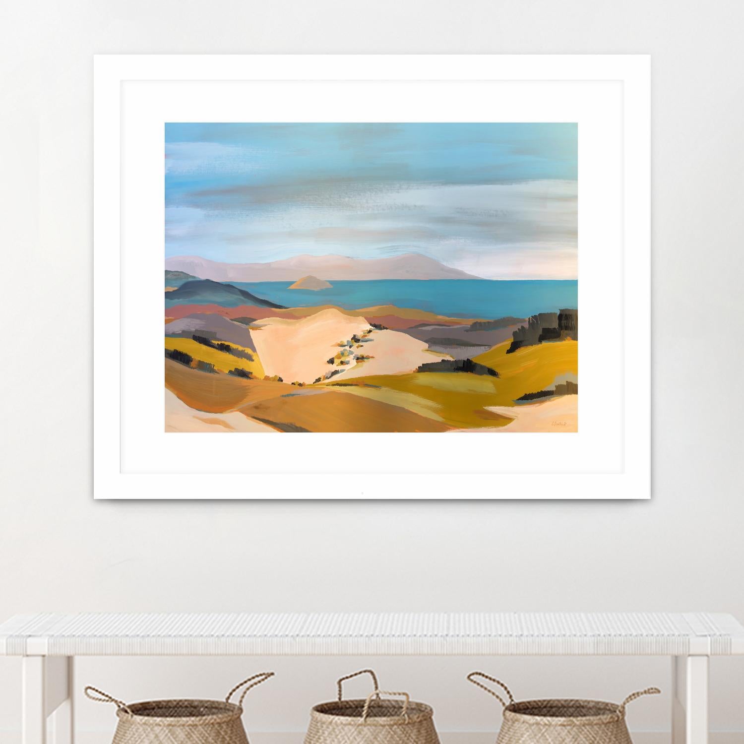 San Luis Obispo by Pete Oswald on GIANT ART - multicolor landscapes; coastal