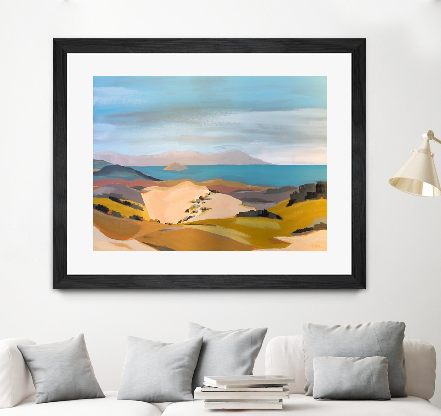 San Luis Obispo by Pete Oswald on GIANT ART - multicolor landscapes; coastal