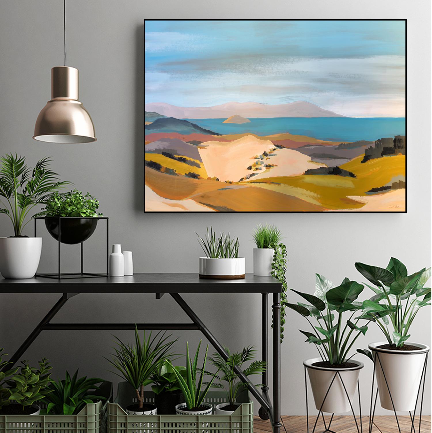 San Luis Obispo by Pete Oswald on GIANT ART - multicolor landscapes; coastal