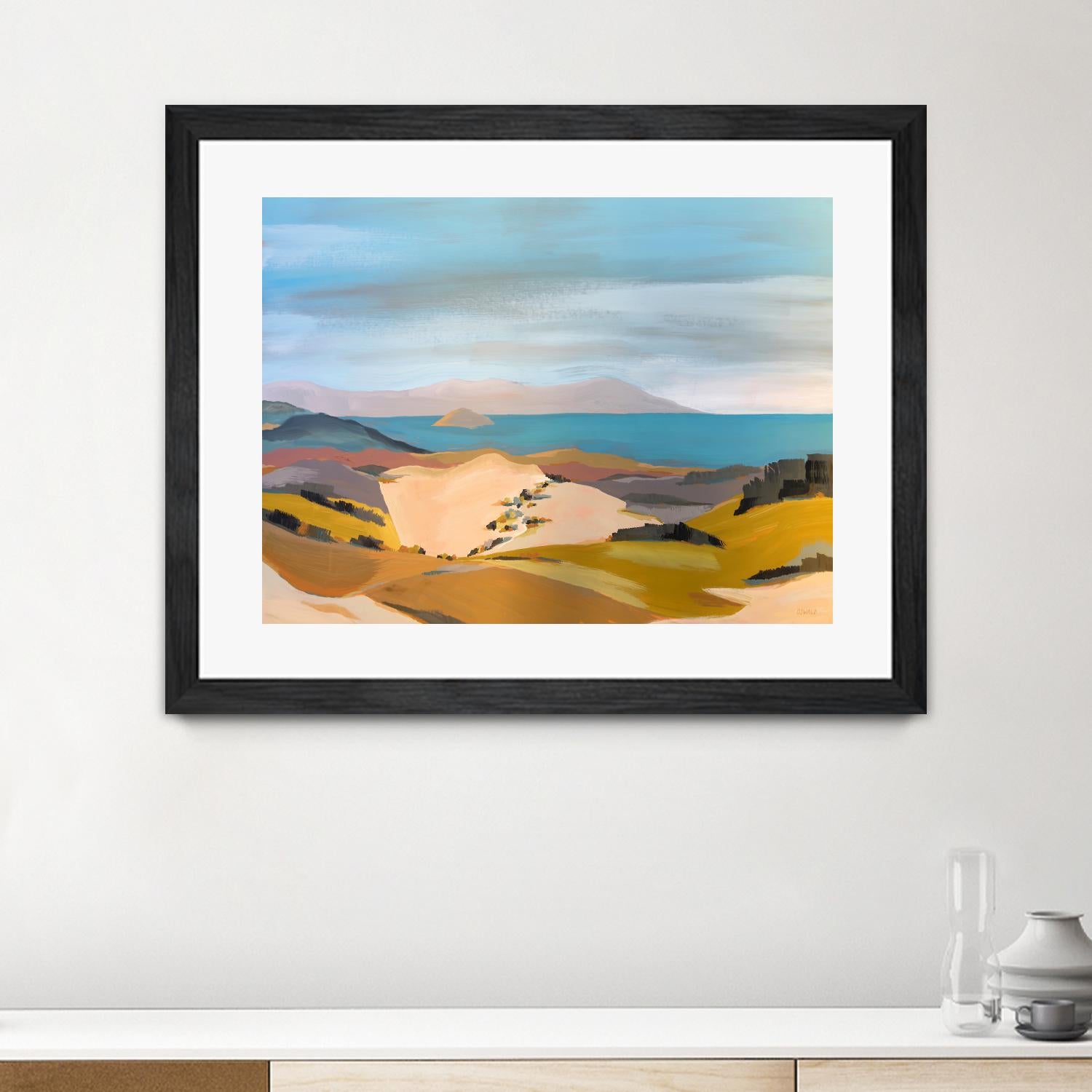 San Luis Obispo by Pete Oswald on GIANT ART - multicolor landscapes; coastal