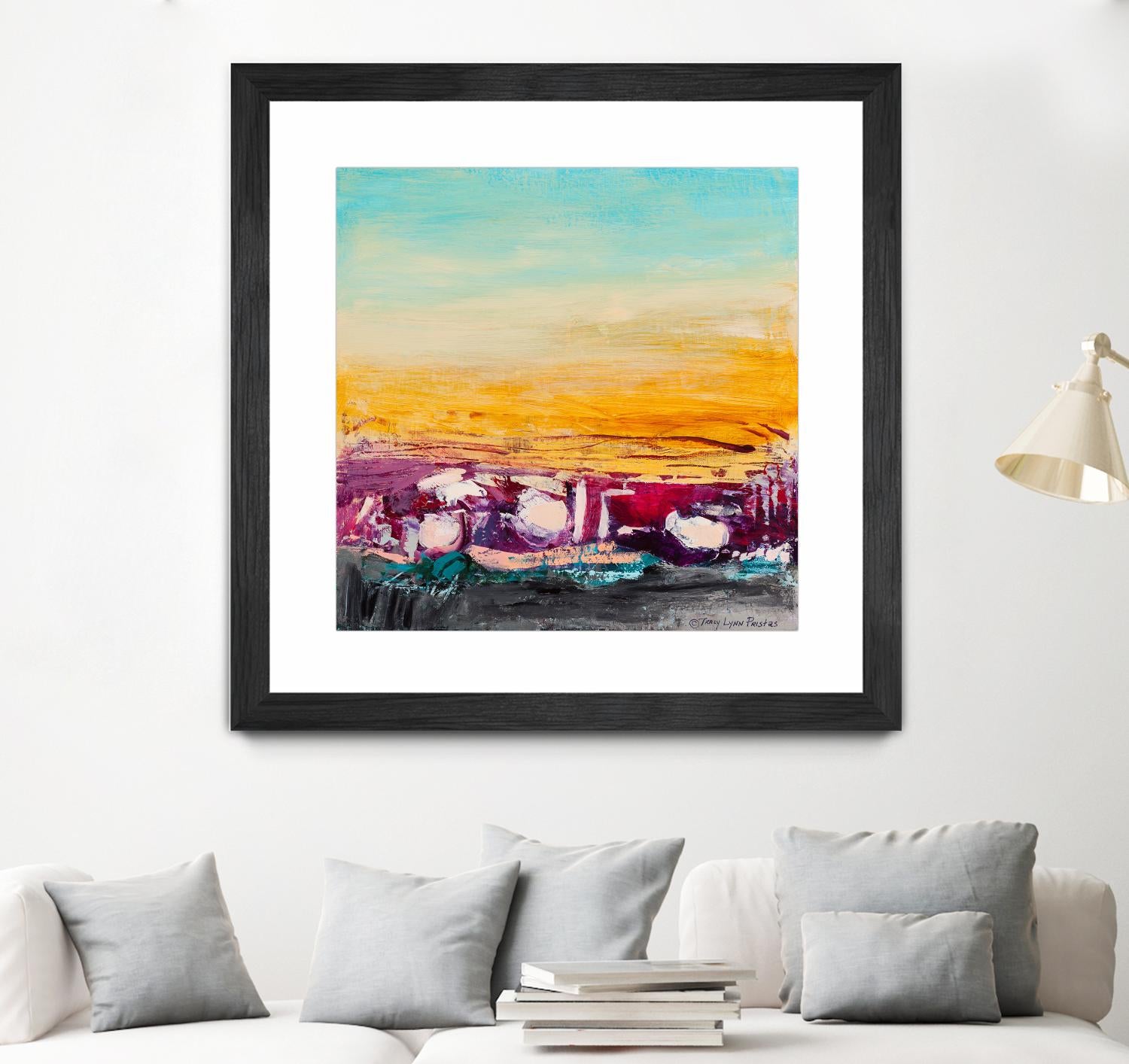 Whispered Wanderlust II by Tracy Lynn Pristas on GIANT ART - multicolor abstracts; contemporary