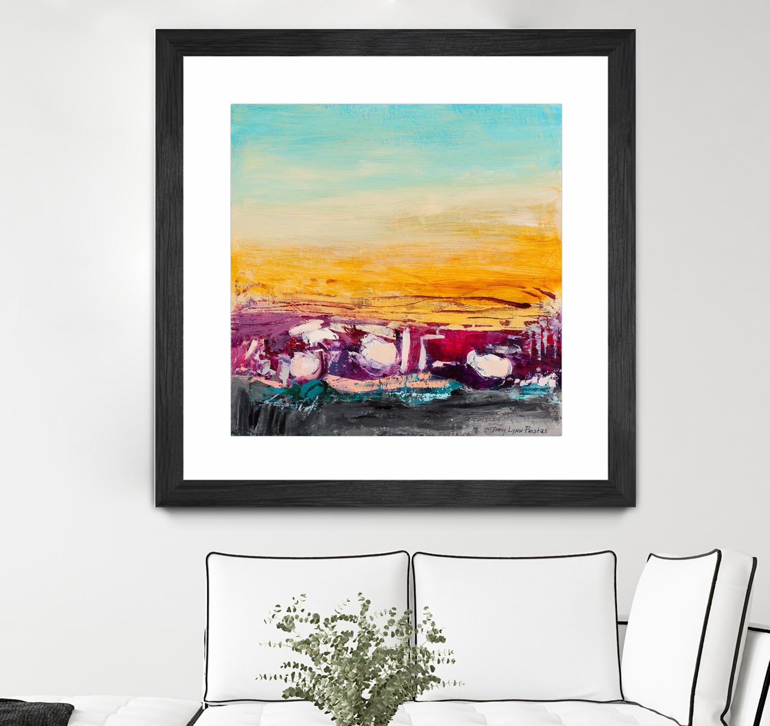 Whispered Wanderlust II by Tracy Lynn Pristas on GIANT ART - multicolor abstracts; contemporary