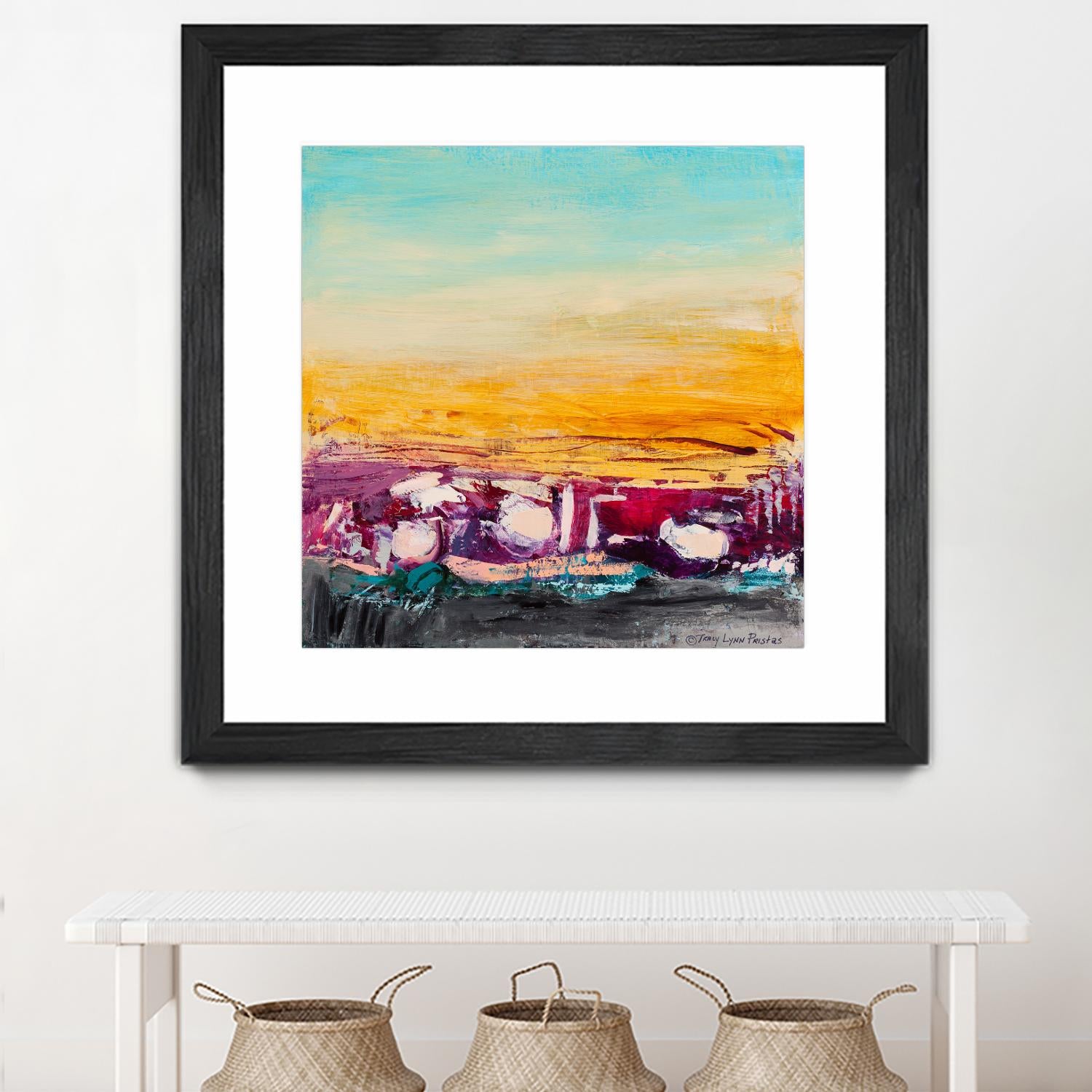 Whispered Wanderlust II by Tracy Lynn Pristas on GIANT ART - multicolor abstracts; contemporary