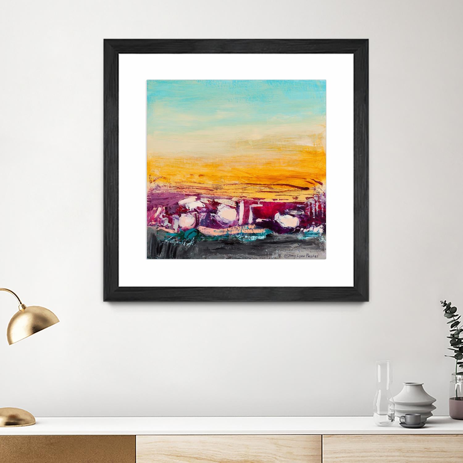 Whispered Wanderlust II by Tracy Lynn Pristas on GIANT ART - multicolor abstracts; contemporary