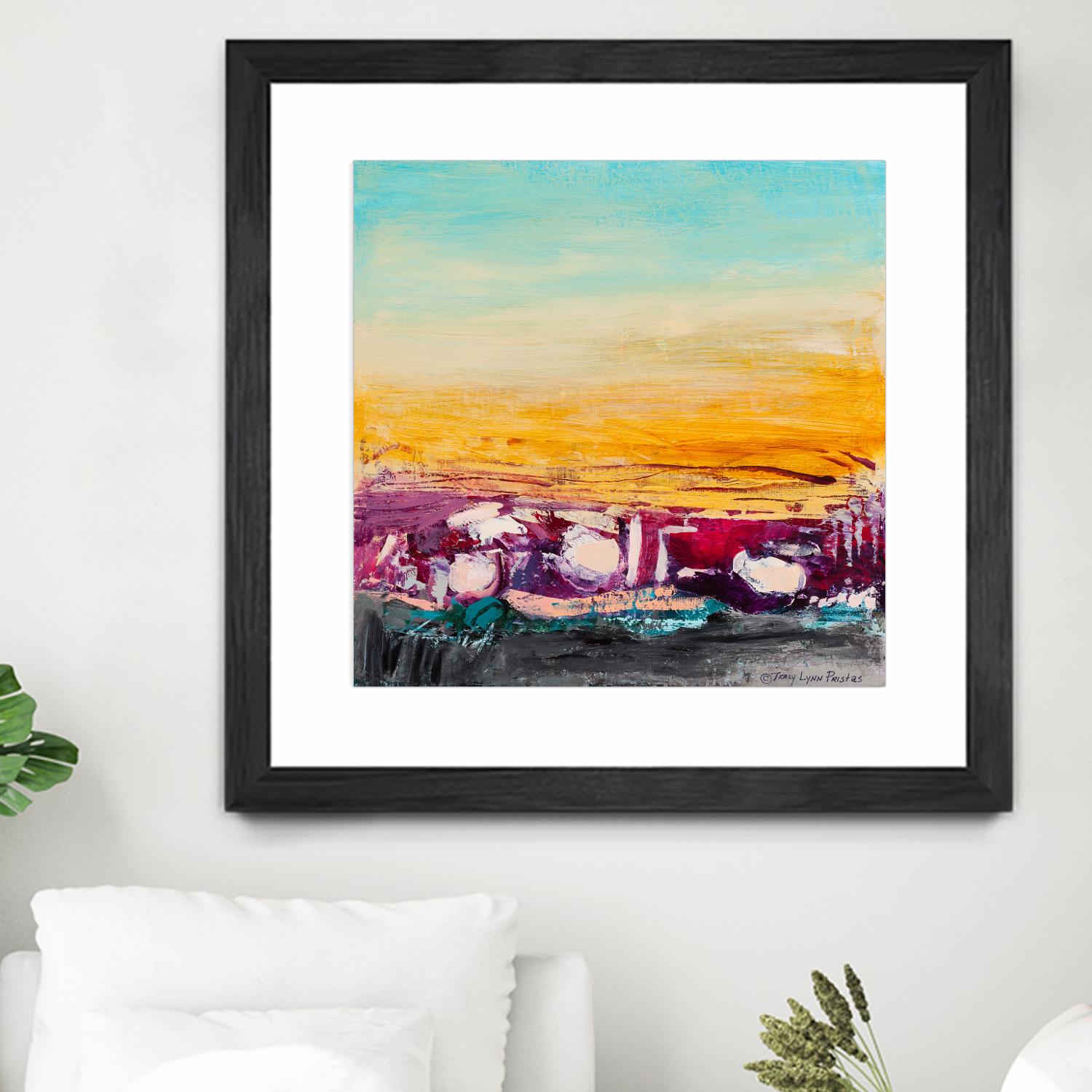 Whispered Wanderlust II by Tracy Lynn Pristas on GIANT ART - multicolor abstracts; contemporary