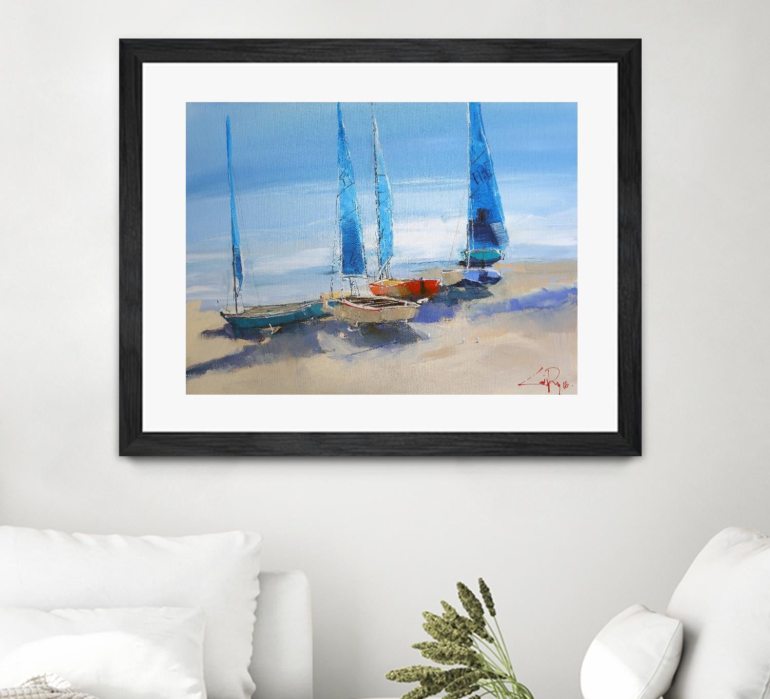 Before The Sail by Craig Trewin Penny on GIANT ART - multicolor coastal; landscapes