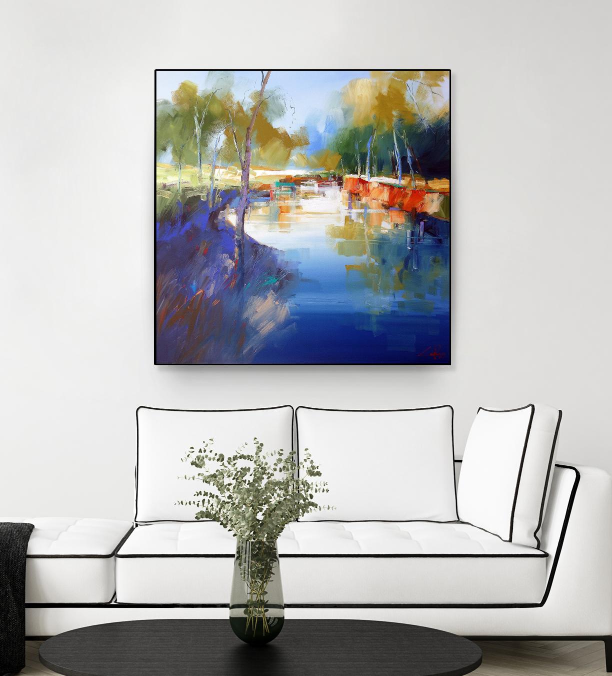 Morning at Cobram by Craig Trewin Penny on GIANT ART - multicolor landscapes