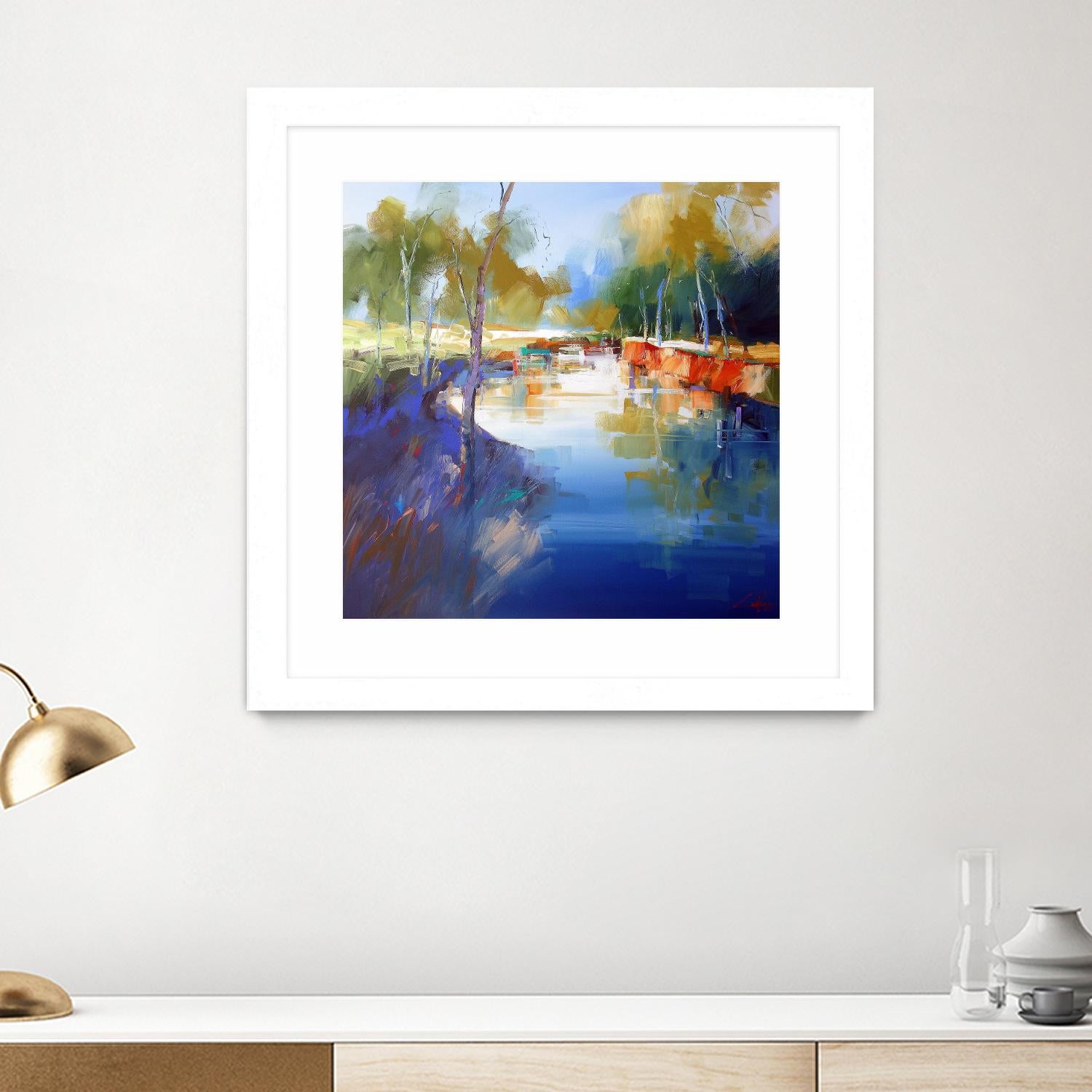 Morning at Cobram by Craig Trewin Penny on GIANT ART - multicolor landscapes