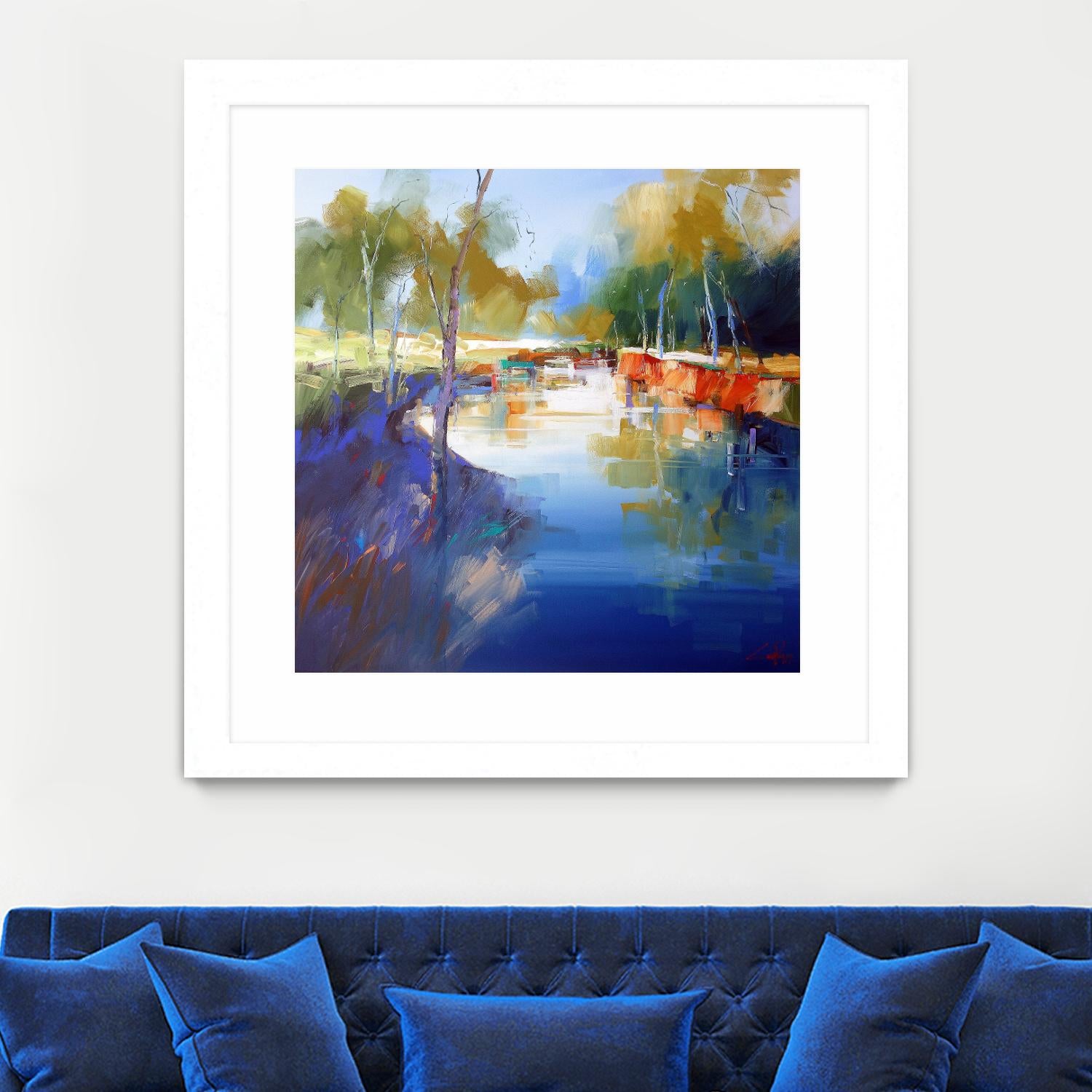 Morning at Cobram by Craig Trewin Penny on GIANT ART - multicolor landscapes