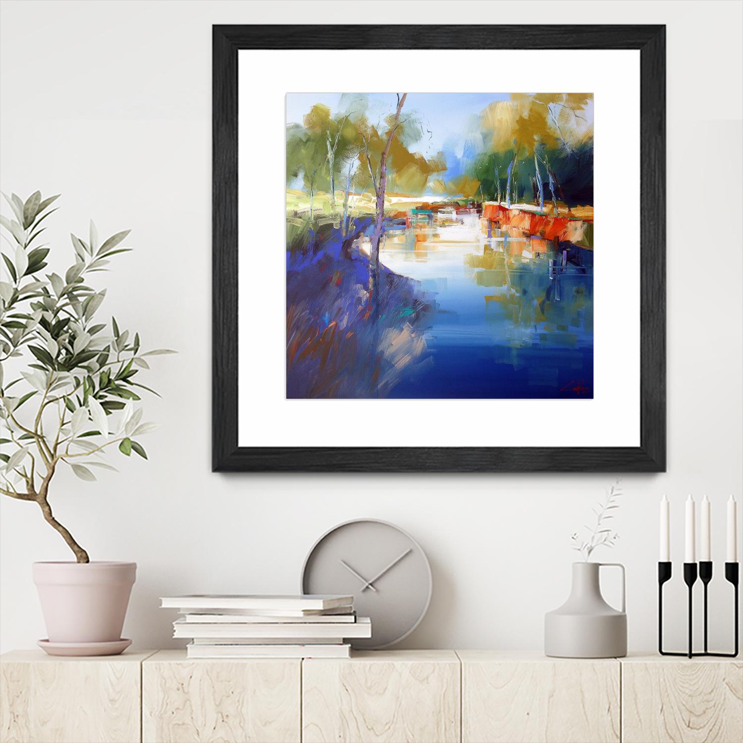 Morning at Cobram by Craig Trewin Penny on GIANT ART - multicolor landscapes