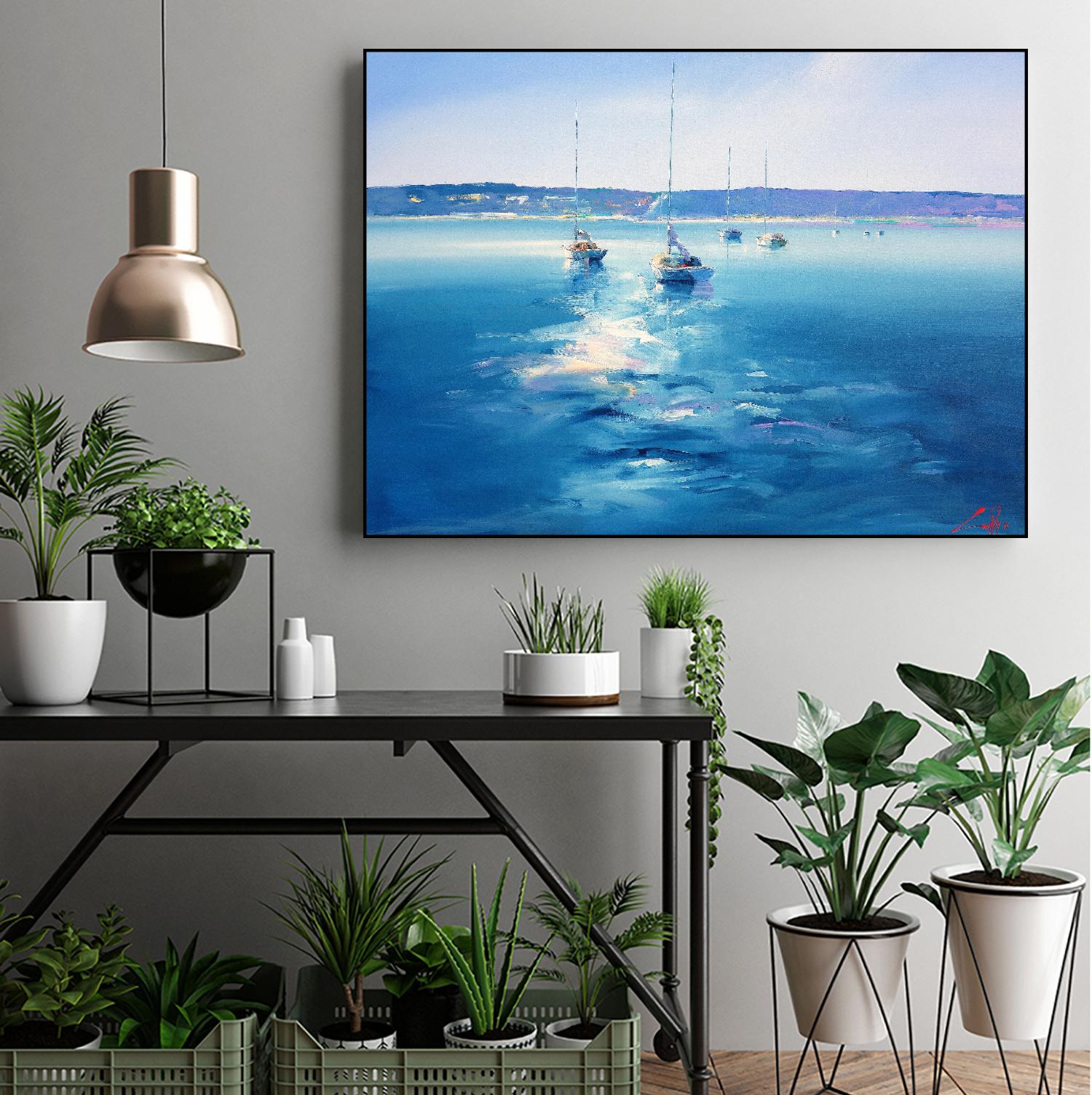 Mornington Morning by Craig Trewin Penny on GIANT ART - multicolor coastal; landscapes